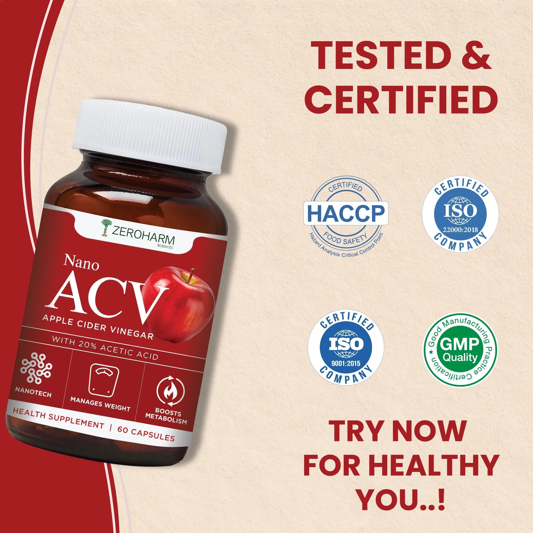 ZeroHarm Nano Apple Cider Vinegar Capsules - Image 7