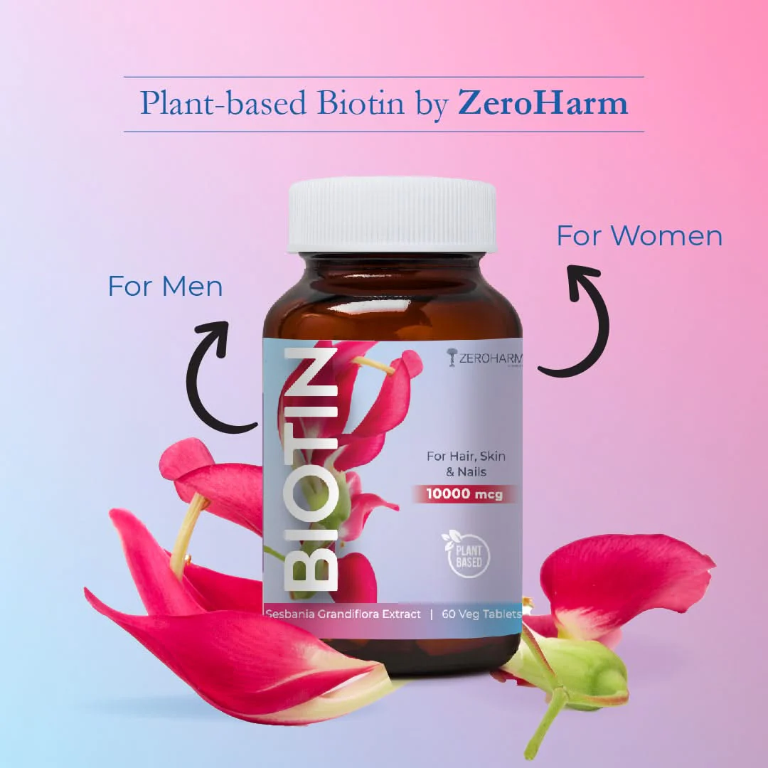 Biotin 10000 MCG Tablets For Hair, Skin & Nails - Image 10