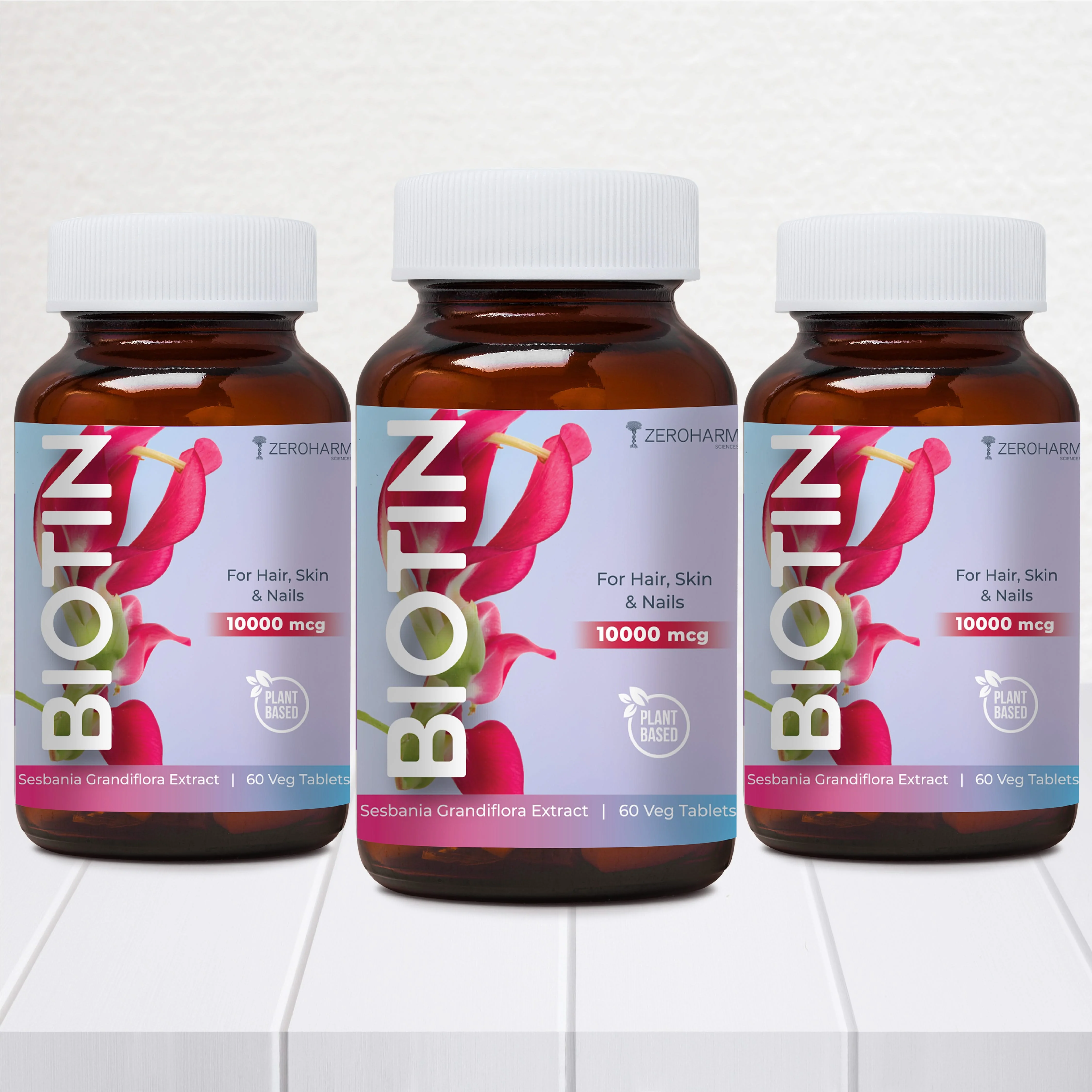 Biotin 10000 MCG Tablets For Hair, Skin & Nails - Image 11