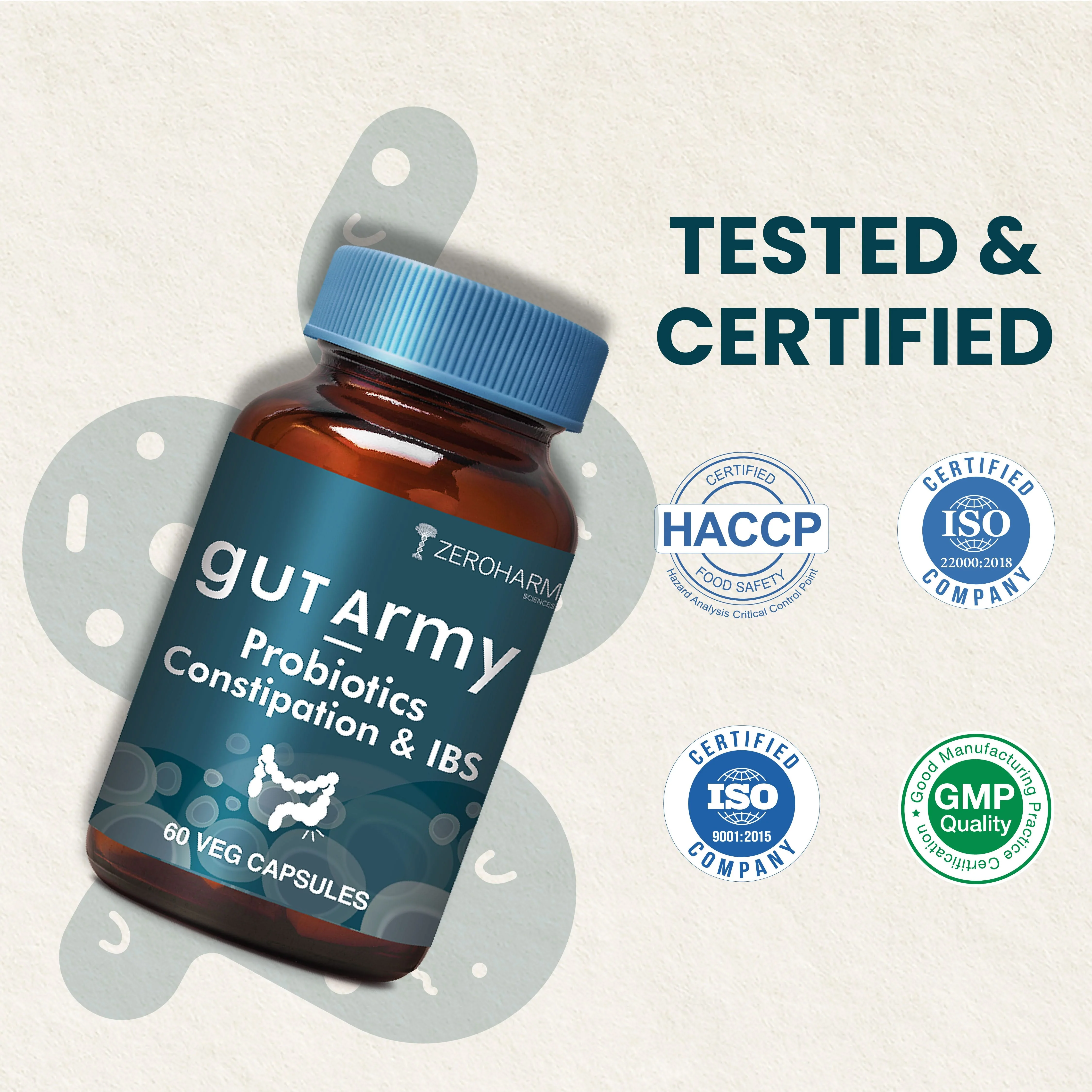 Gut Army Constipation IBS Capsules - Image 10