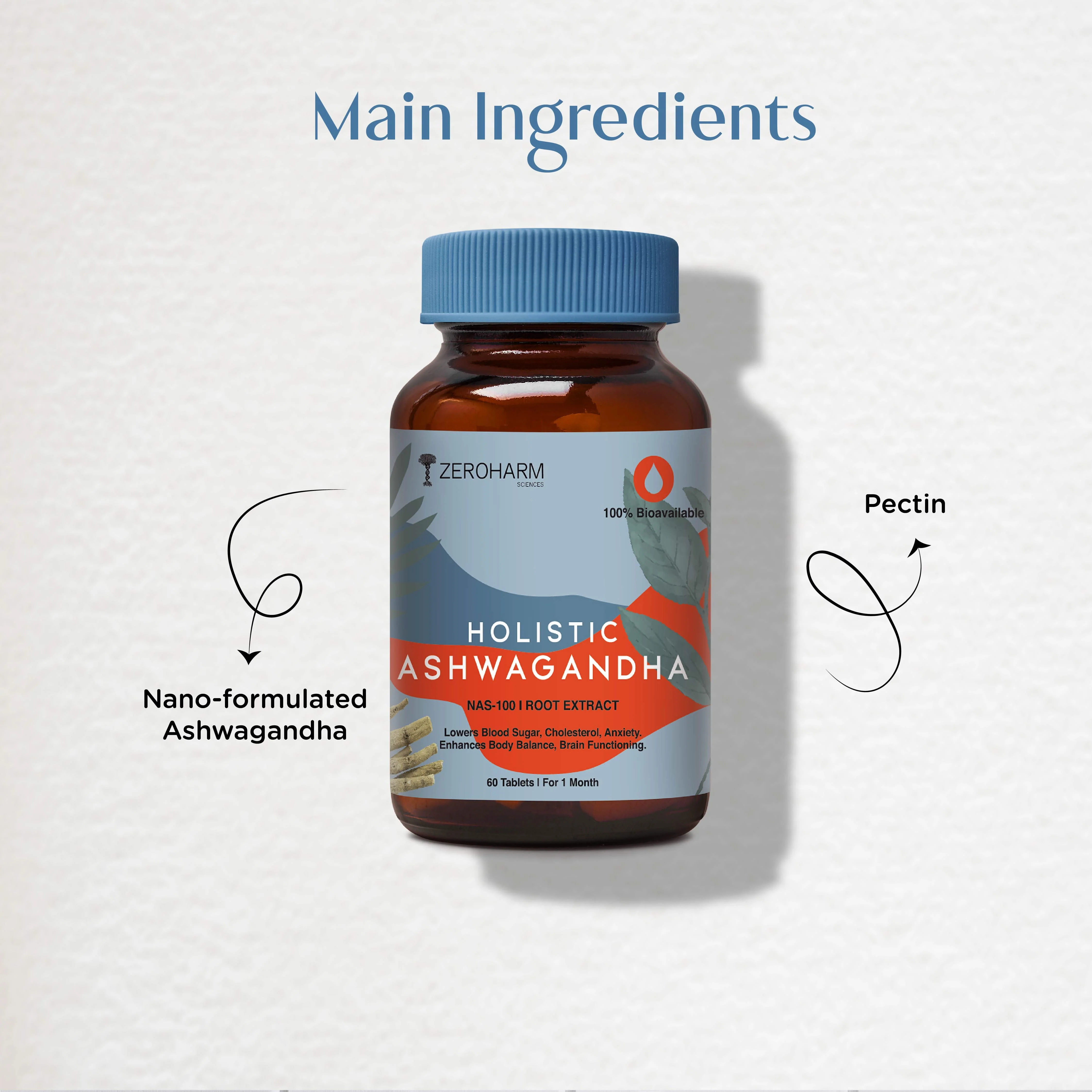 Holistic Ashwagandha Tablets - Image 3