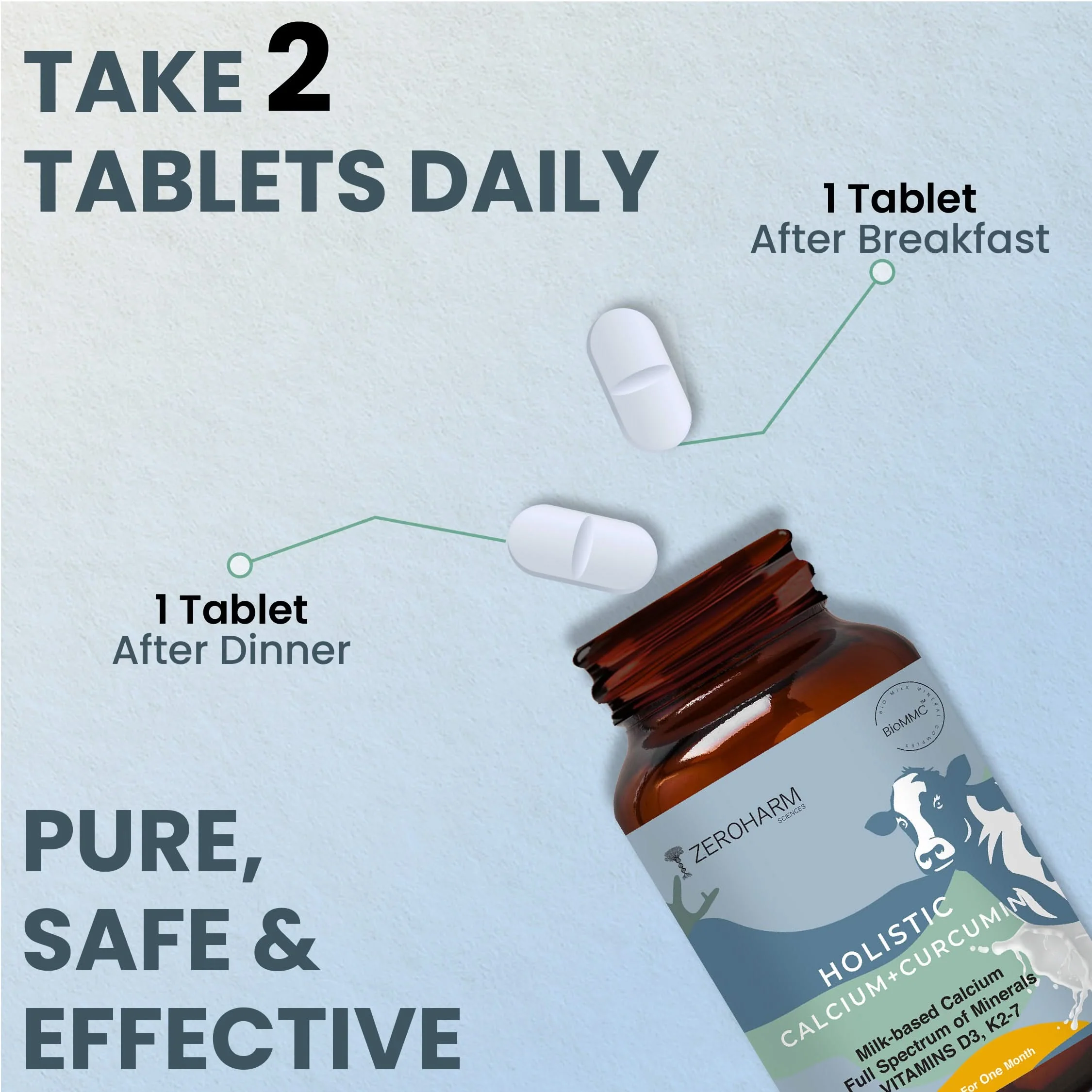 Holistic Calcium And Curcumin Supplements - Image 6