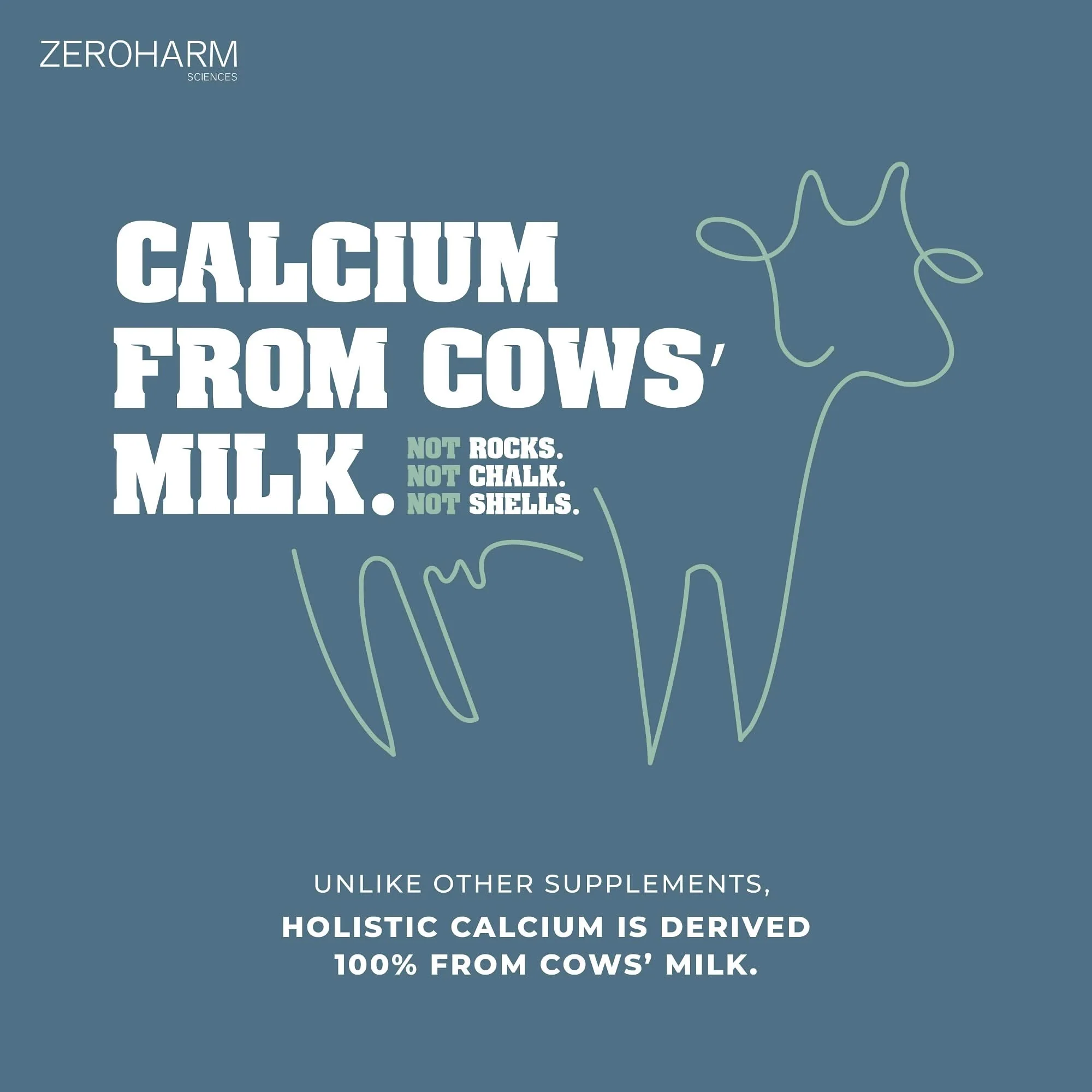 Holistic Calcium Tablets With Vitamin D3 & K2-7 - Image 9