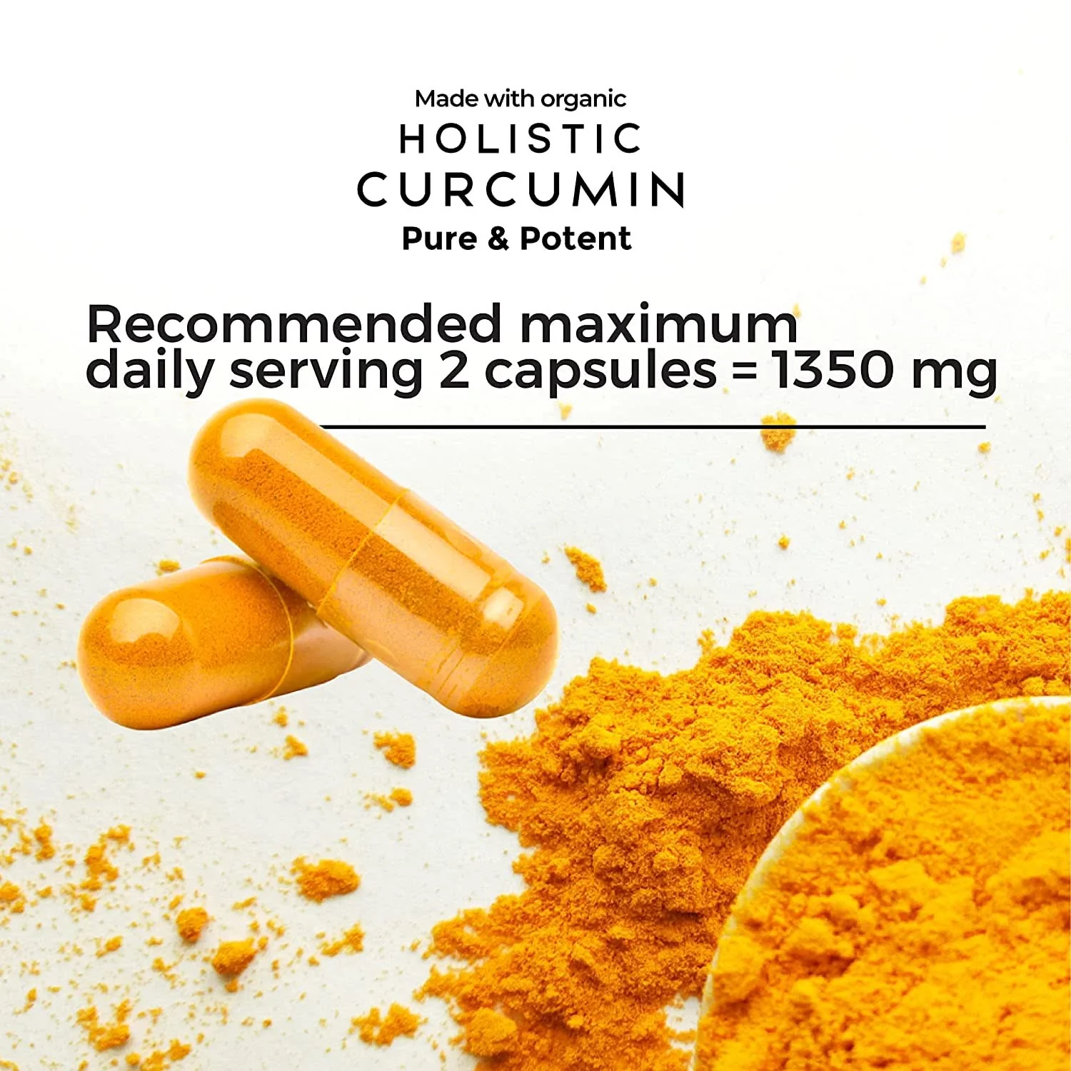 Holistic Curcumin Capsules With Piperine - Image 6
