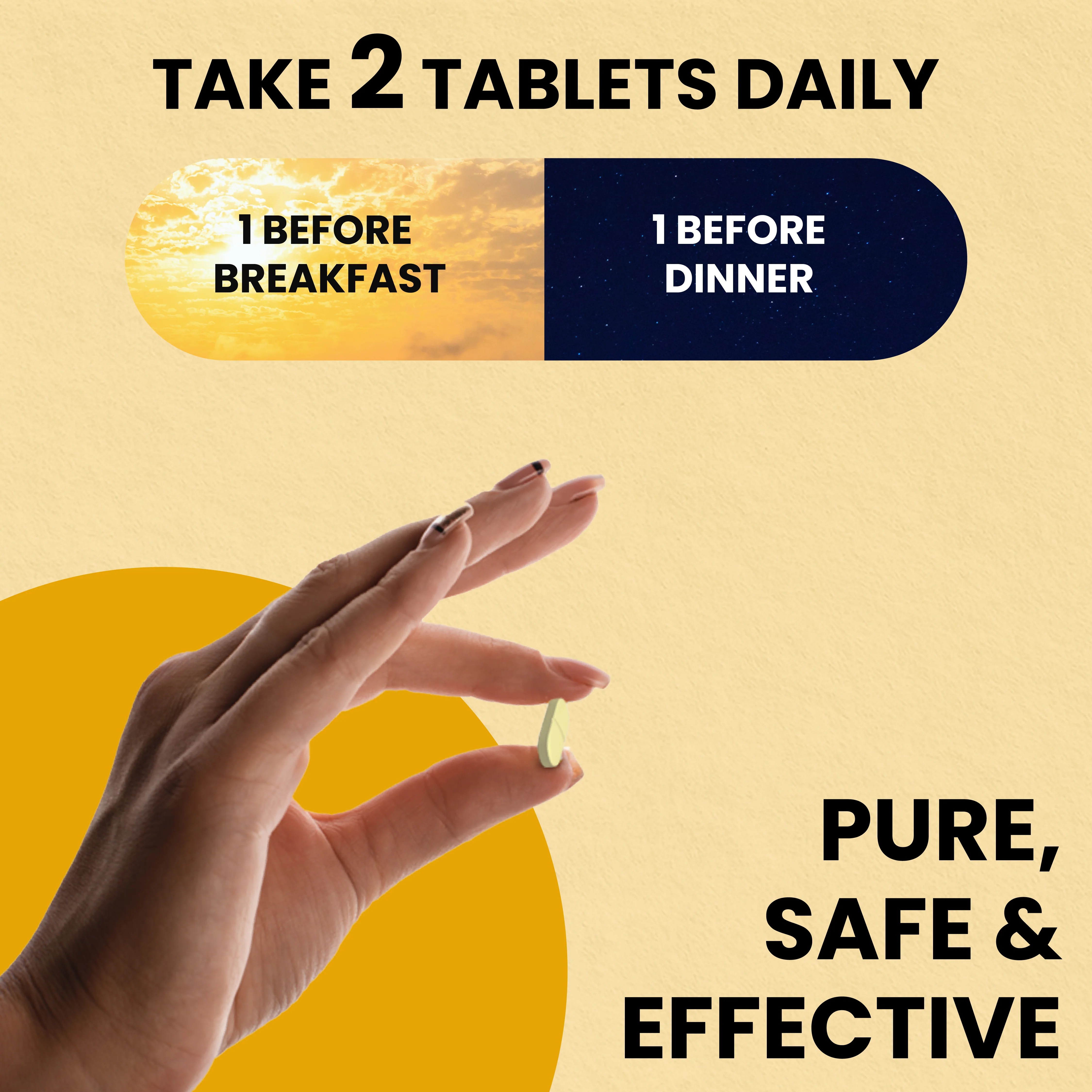 Holistic Curcumin Tablets With 95% Curcuminoids & Piperine - Image 6