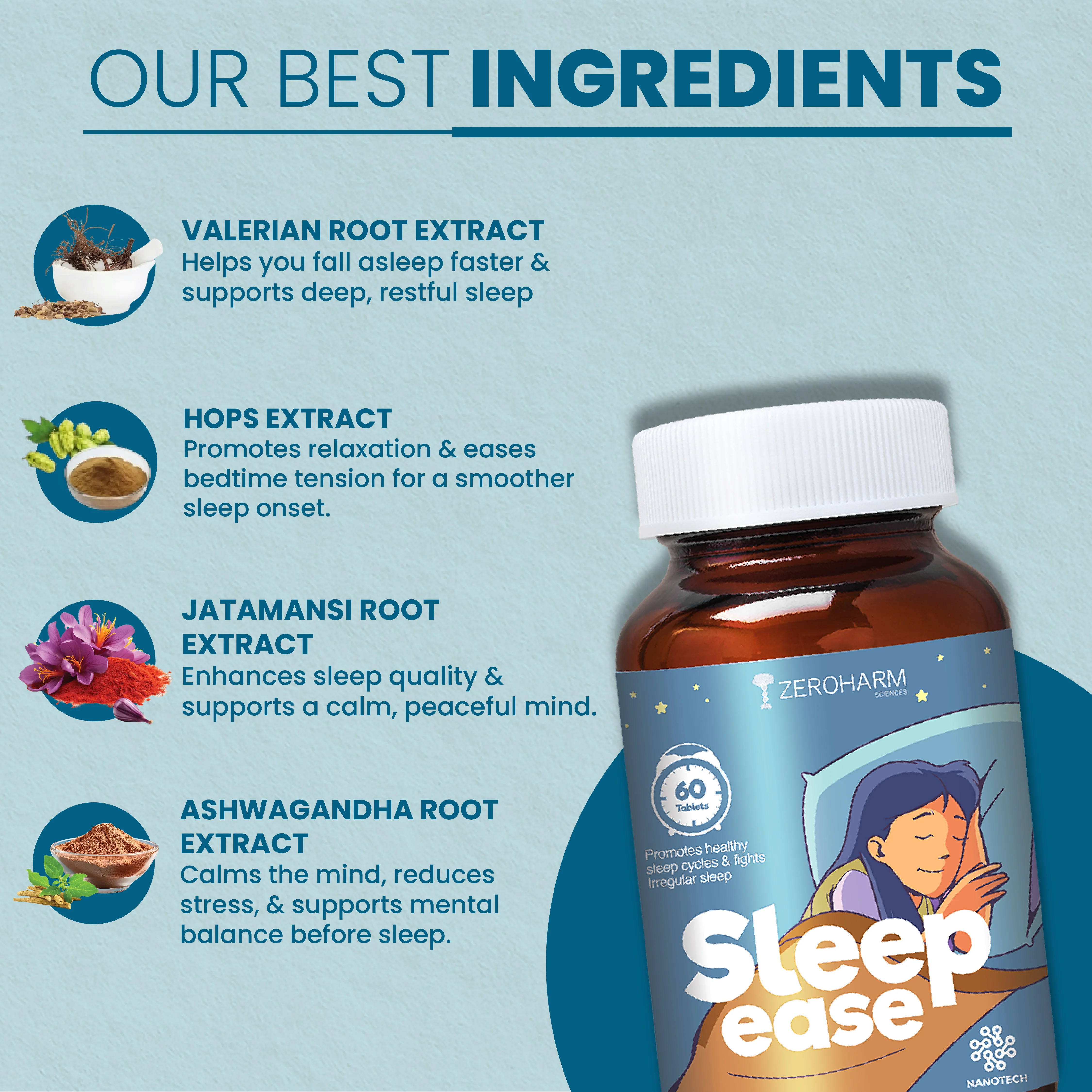 Holistic Sleep Ease Tablets - Image 3