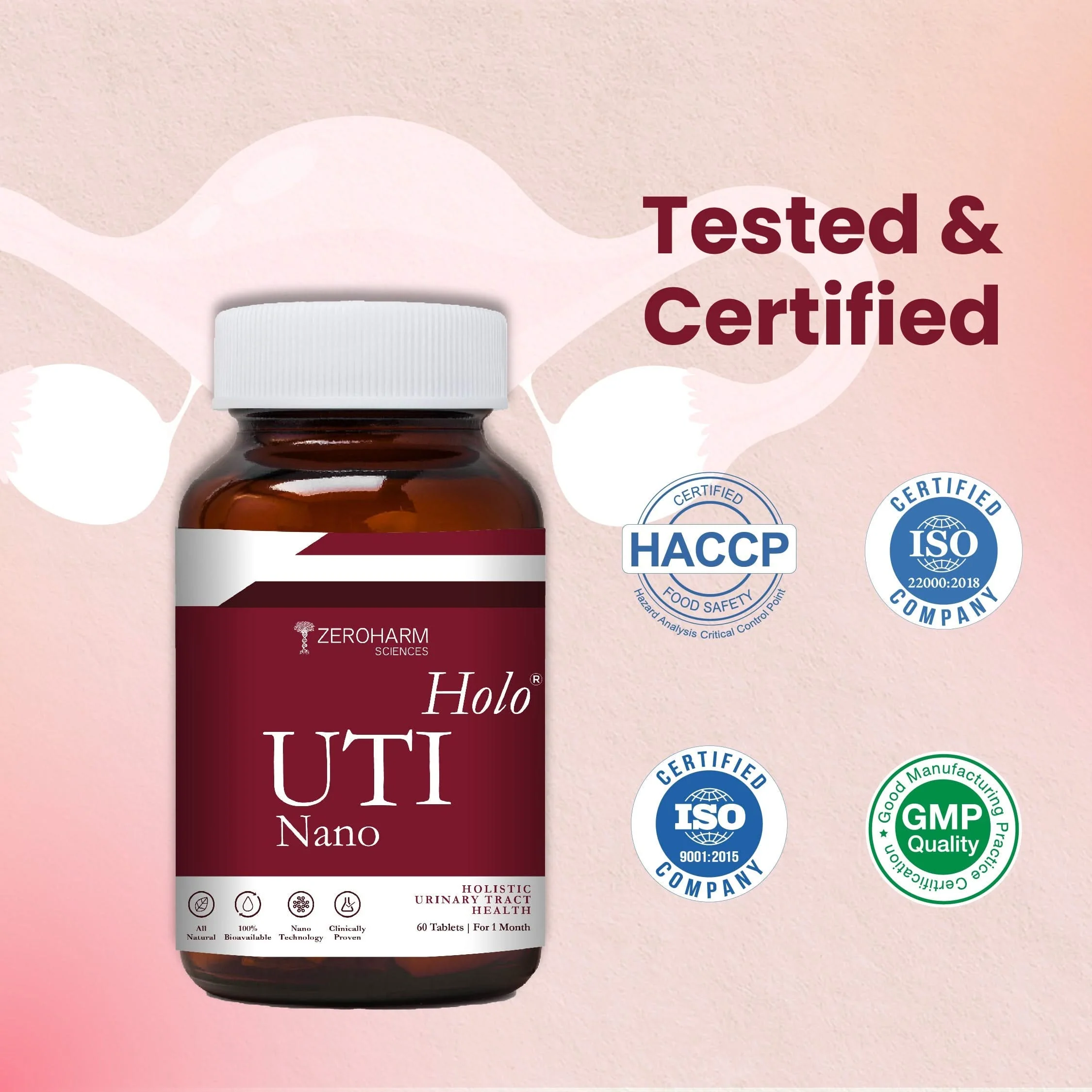 Holo UTI (Urinary Tract Infection) Tablets - Image 7