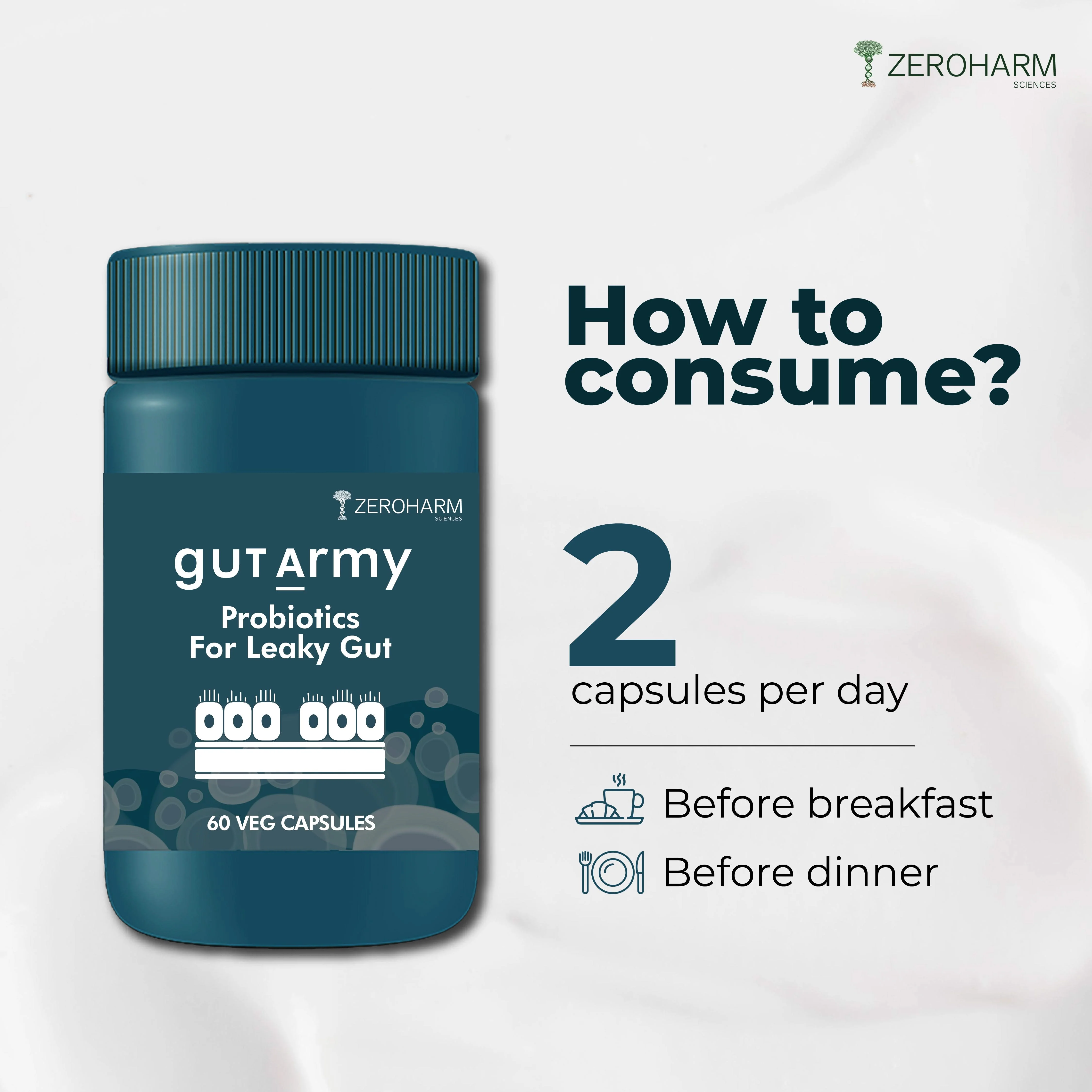 Gut Army Probiotic Leaky Gut Supplements - Image 13