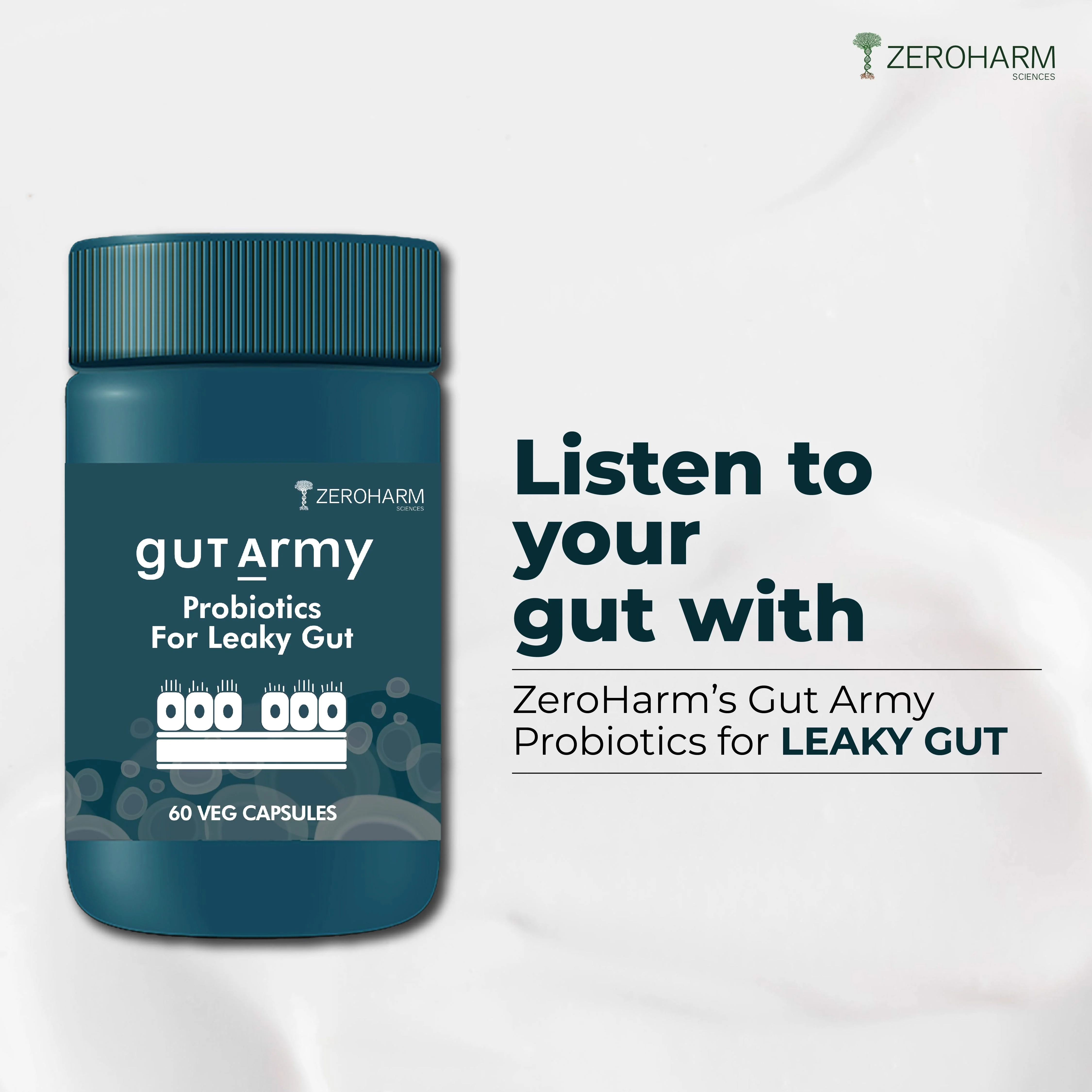 Gut Army Probiotic Leaky Gut Supplements - Image 9