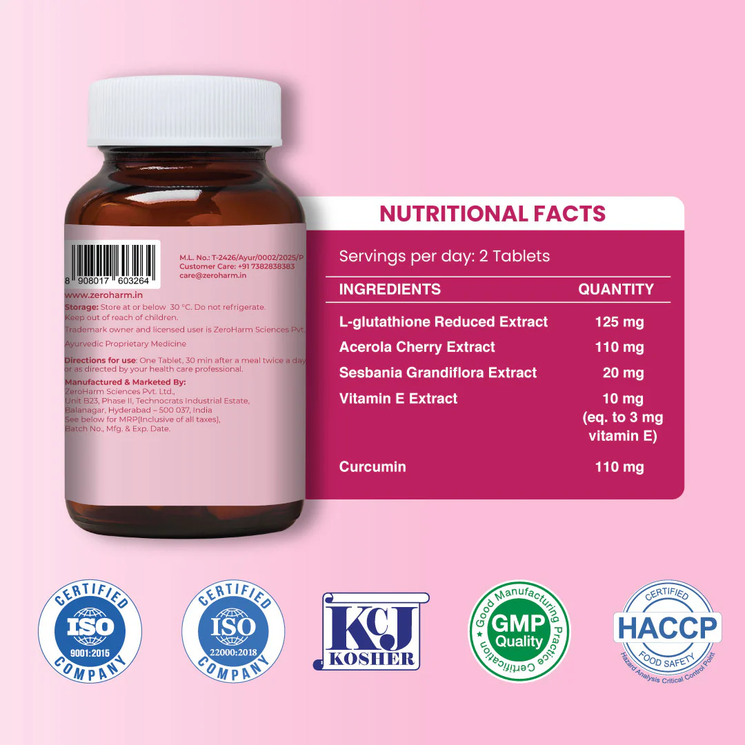 Ayurvedic Skin Radiance Tablets - Image 4