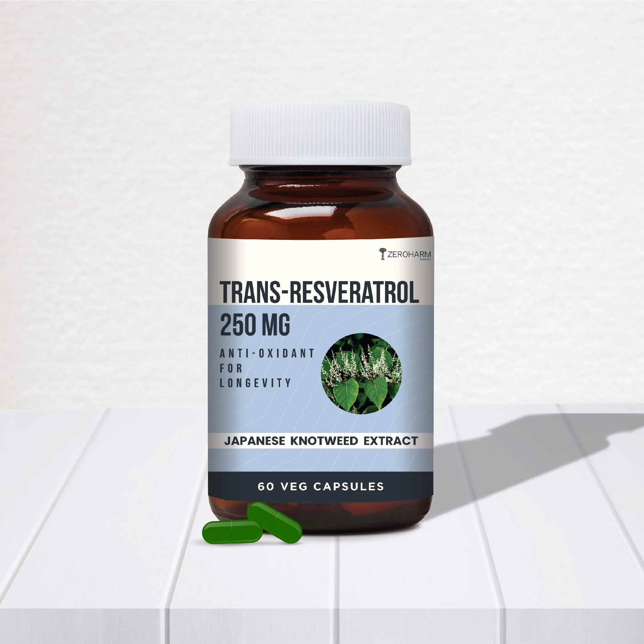 Trans-Resveratrol 250 mg Capsules - Image 9