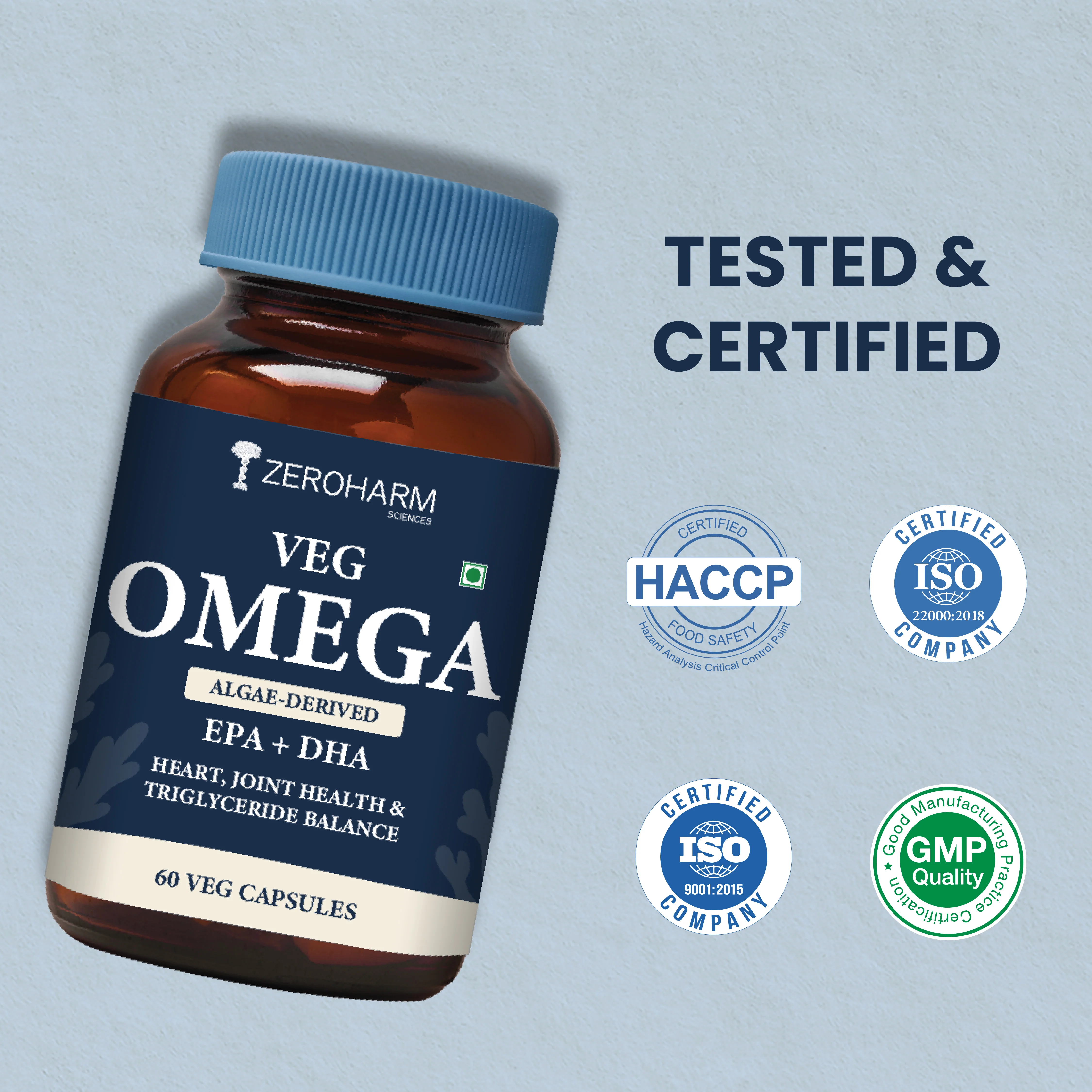 ZeroHarm Veg Omega Capsules With High EPA+DHA - Image 9