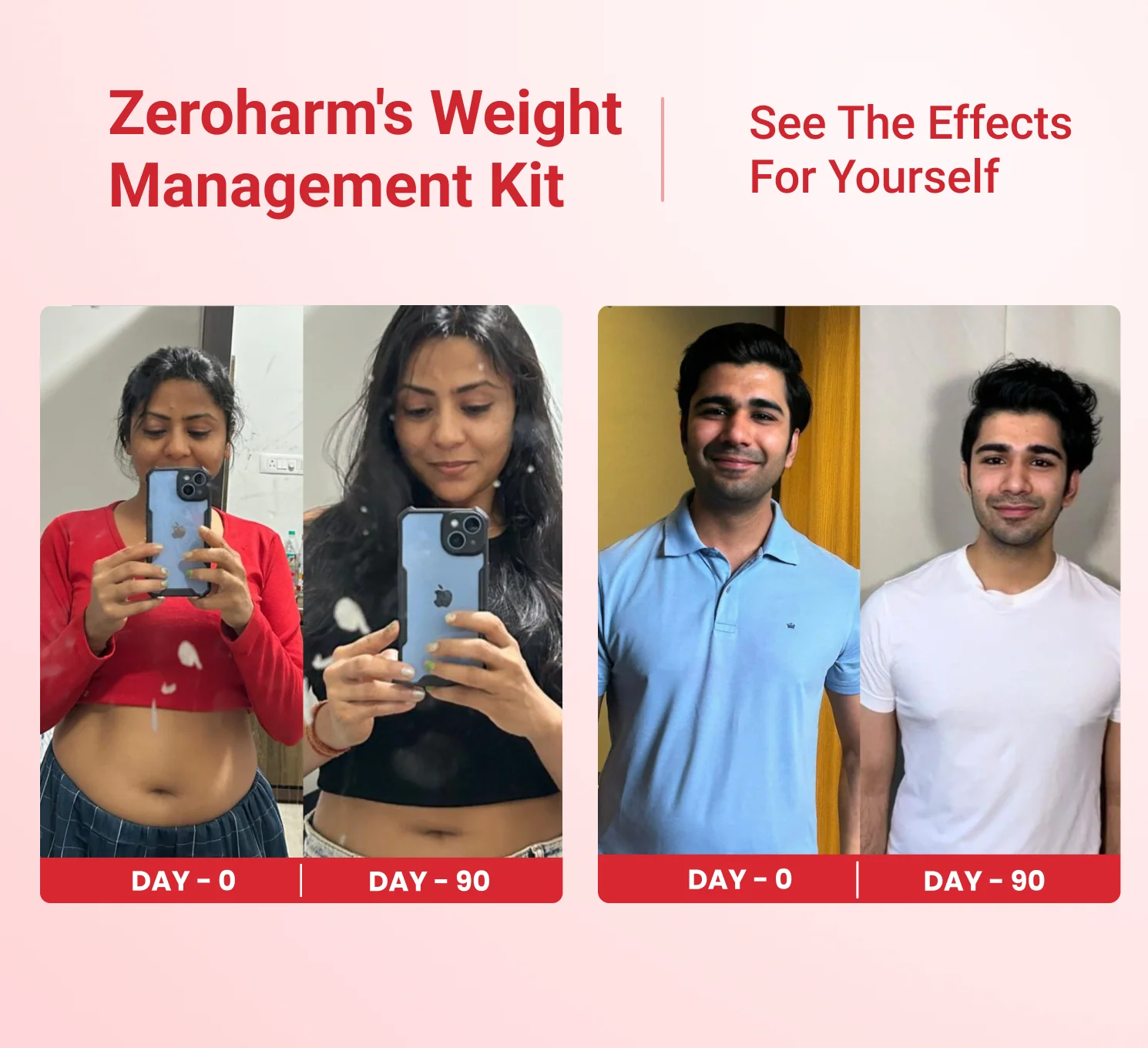Zeroharm Weight Management Kit | With Apple cider vinegar & Fat Burner| Weight Loss Supplement Combo | Natural Ingredients for Sustainable Weight Loss - Image 5